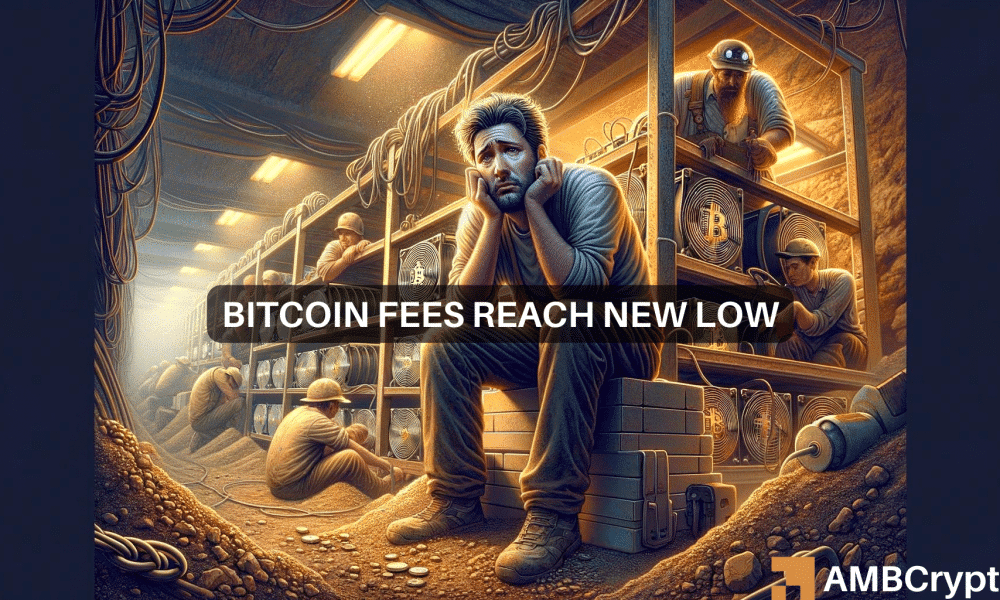 Bitcoin fees hit 3-month low: A $12M drop, explained