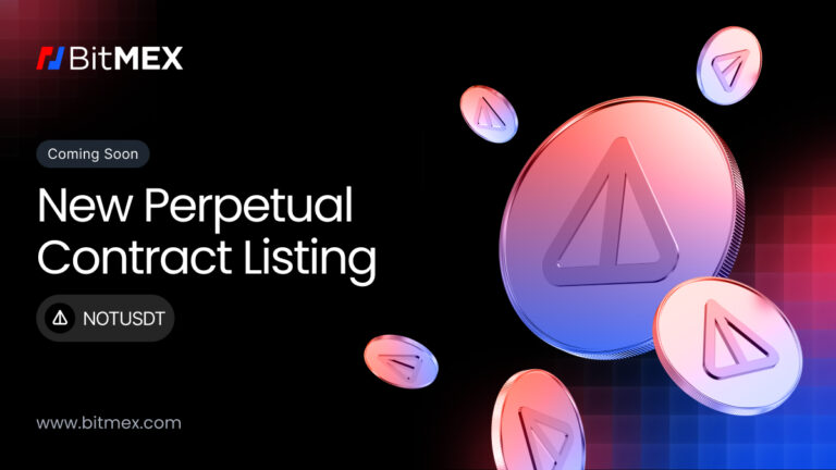 Now Live: NOTUSDT Perpetual Swap Listing with Up to 10x Leverage  | BitMEX Blog