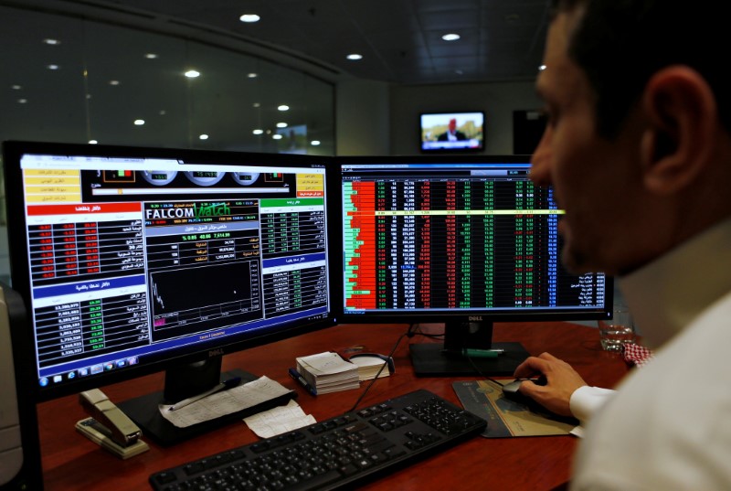 &copy; Reuters.  Saudi Arabia stocks lower at close of trade; Tadawul All Share down 1.58%