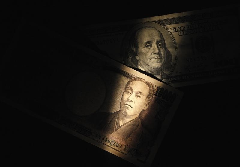 &copy; Reuters.  Dollar remains lower against yen on trade war fears
