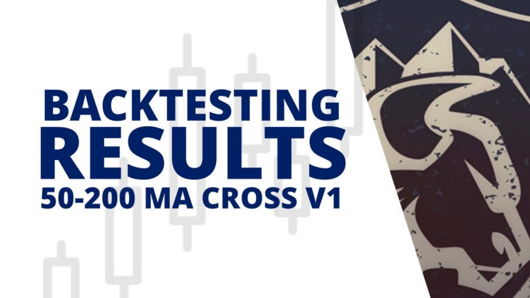 50-200 Moving Average Crossover Strategy v1 Backtesting Results - Trading Heroes
