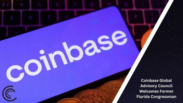 Coinbase Global Advisory Council Welcomes Former Florida Congressman