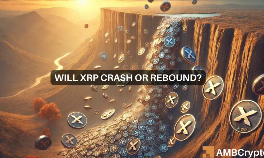 XRP faces a crucial test at $0.45: Is a crash to all-time low likely?