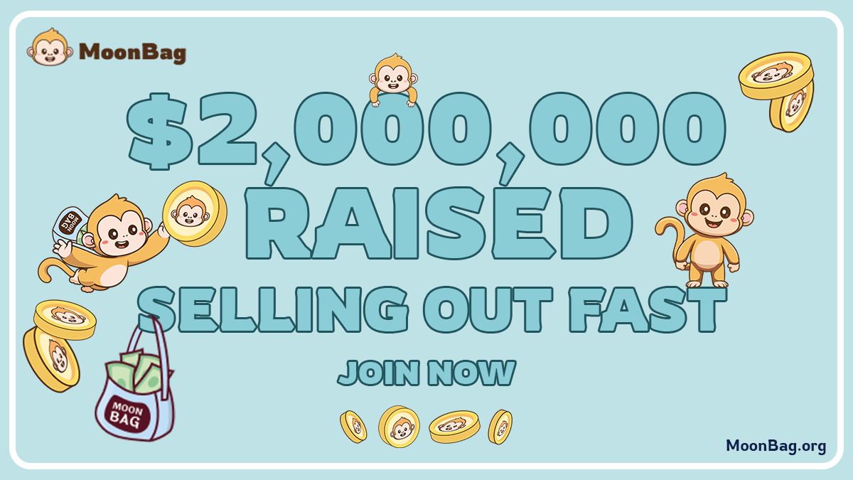 MoonBag Crypto Sets Sail for $1 with 2.2 Million Raised During Presale, Leaving Polygon's Speed and BitBot's Bots on the Shore - Blockonomi