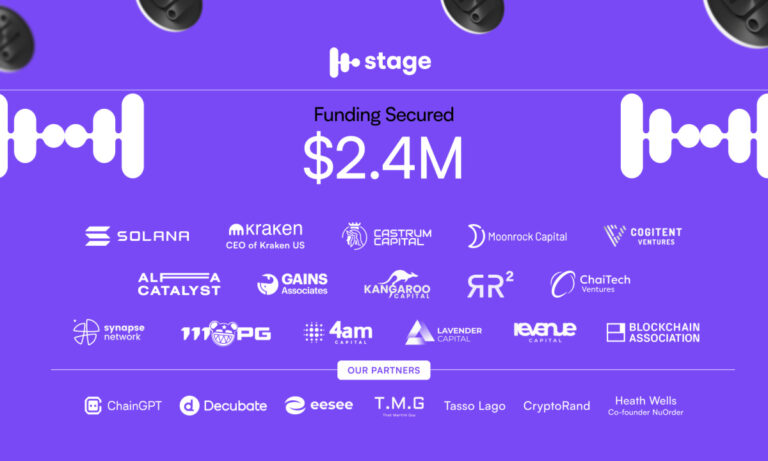Stage Raises $2.4M to Revolutionize the Future of Music - Crypto-News.net