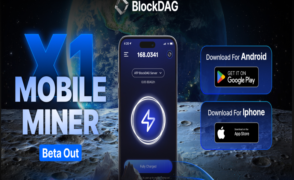 BlockDAG’s X1 Miner App: Leading the charge in crypto mining with potential 30,000x ROI