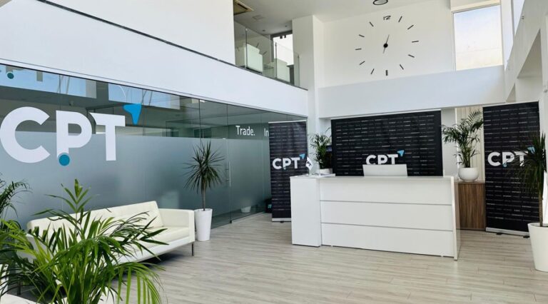 The new Cyprus office space of CPT Markets