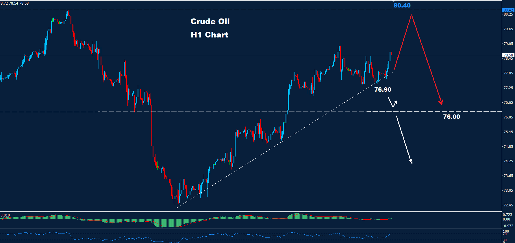 Crude Oil – 14.06.2024 - Orbex Forex Trading Blog