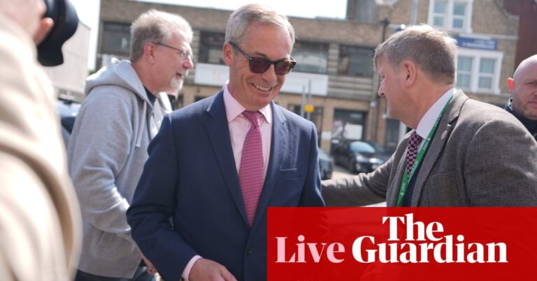 General election: Nigel Farage says aim should be ‘zero’ net migration – UK politics live