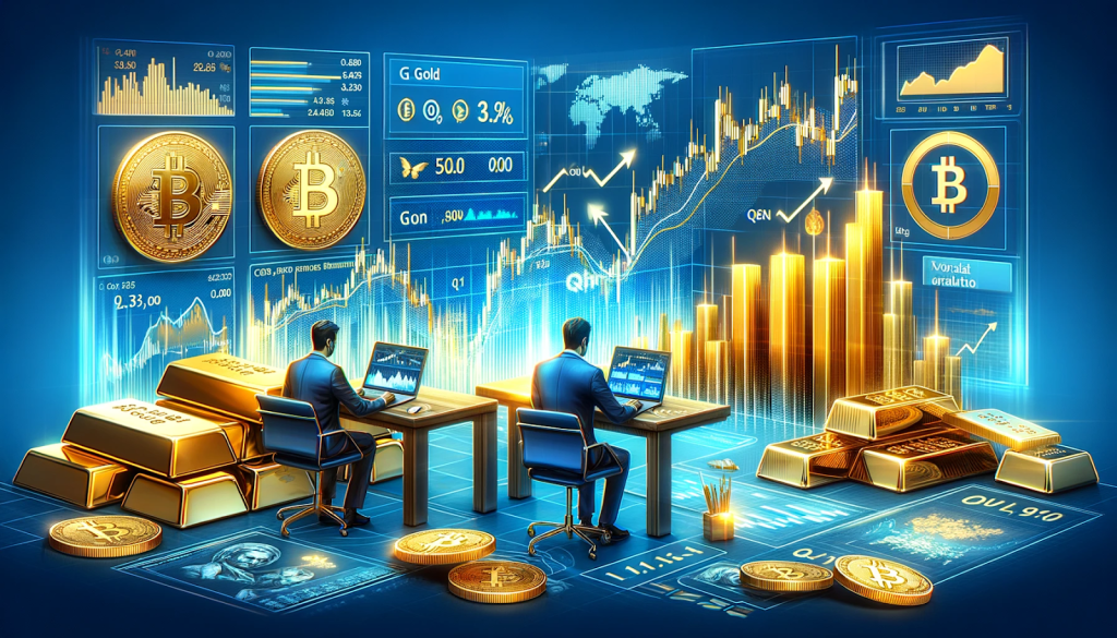 QIR1 2024: Gold Outshines Bitcoin in Driving the CFD Industry