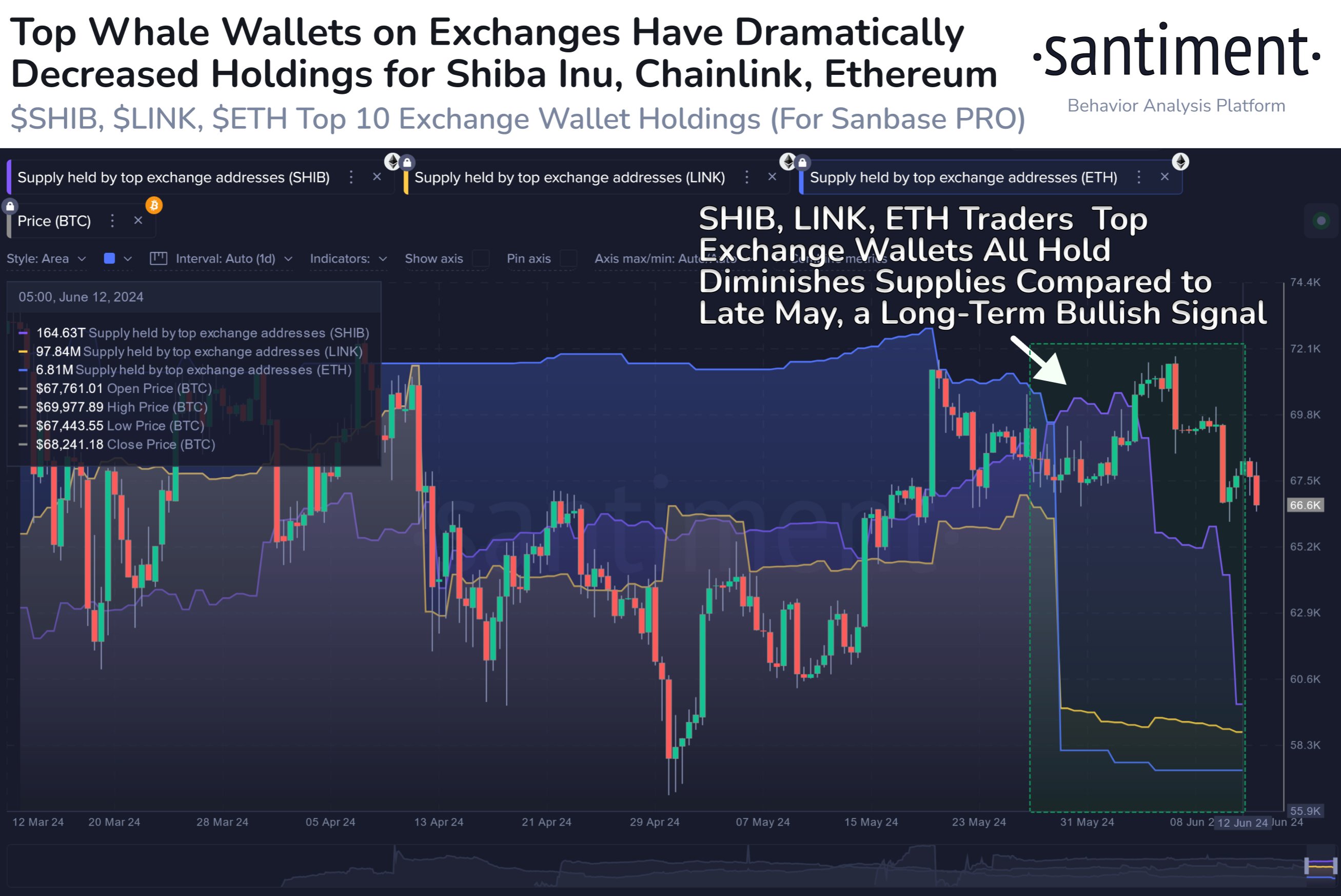 Supply Held By Shiba Inu Exchange Whales