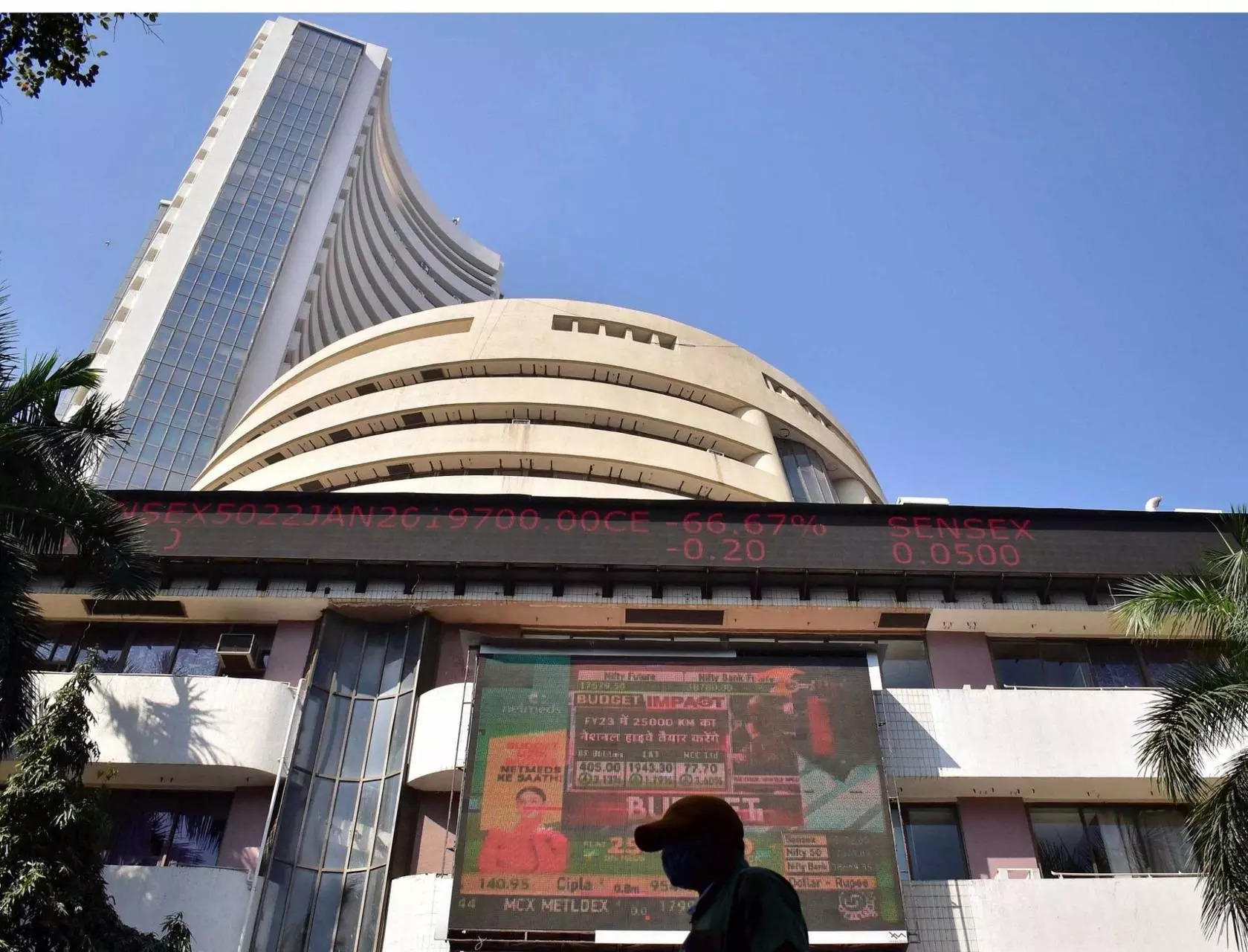 sensex rise today: ET Markets Watch: Nifty tops 23,560, Sensex up 141 pts; Rupee closes at record low | The Economic Times Podcast
