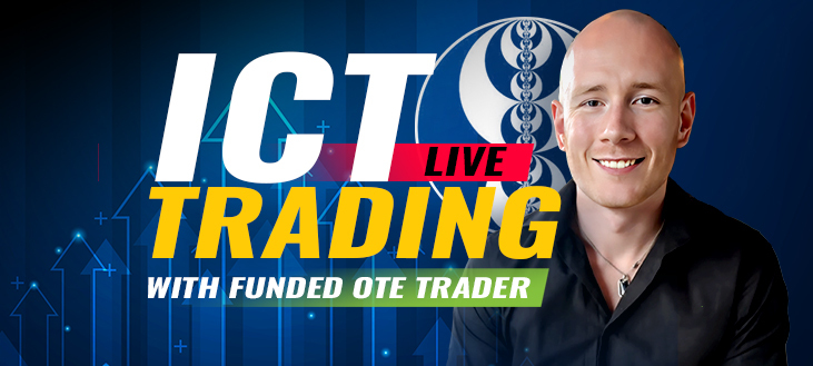 ICT Trading Live with Funded OTE Trader – The5ers