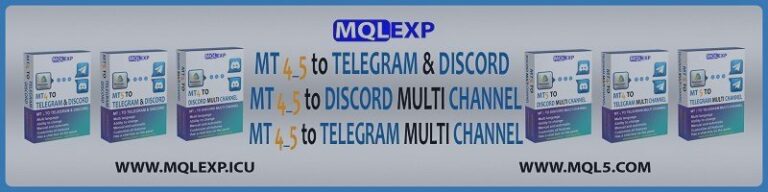 MT5/MT4 TO TELEGRAM AND DISCORD MULTI CHANNEL