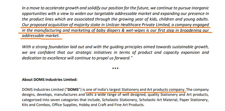 DOMS: Backward Integration