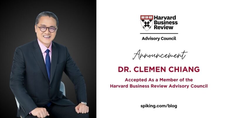 Dr. Clemen Chiang Joined Harvard Business Review Advisory Council
