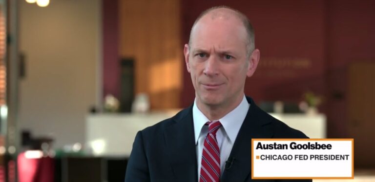 Fed's Goolsbee: There are some things that are flashing yellow | Forexlive