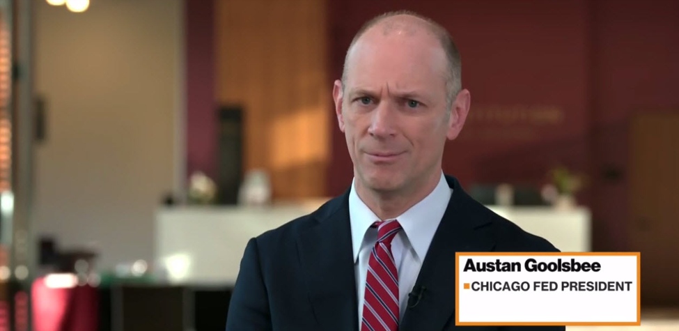 Fed's Goolsbee: There are some things that are flashing yellow | Forexlive