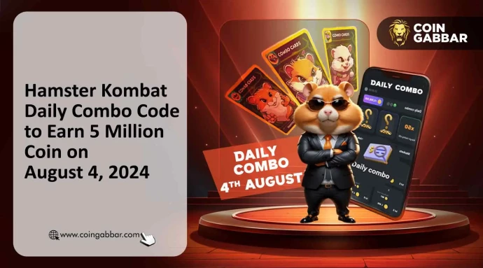 Hamster Kombat Daily Combo Code for 4 August 2024