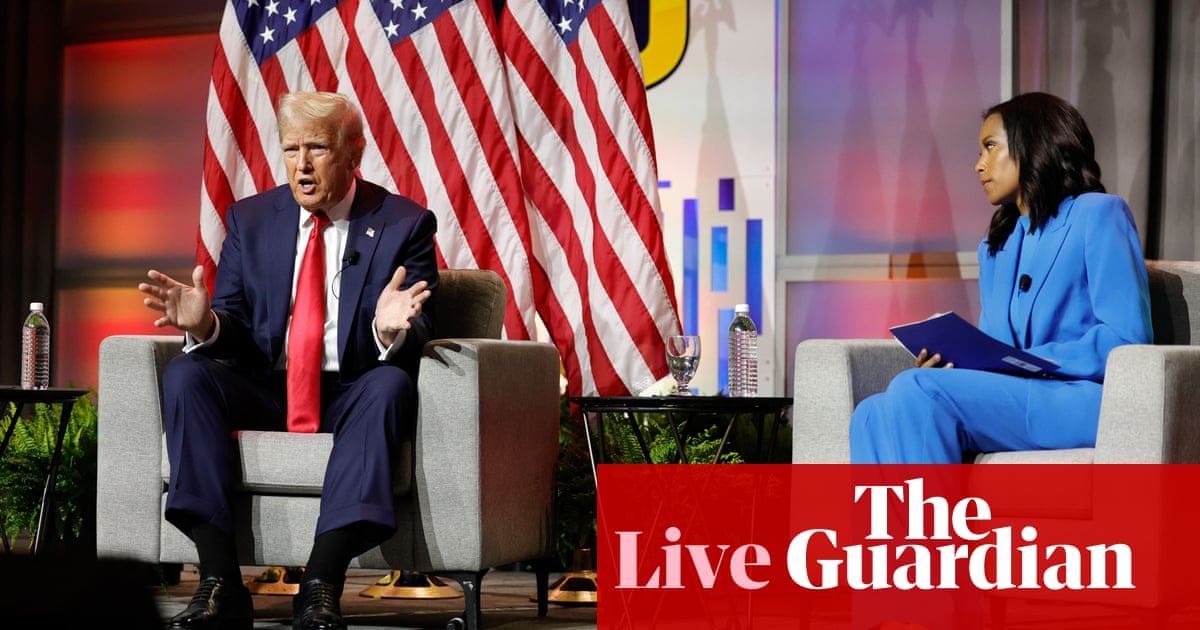 Kamala Harris says ‘the American people deserve better’ – as it happened