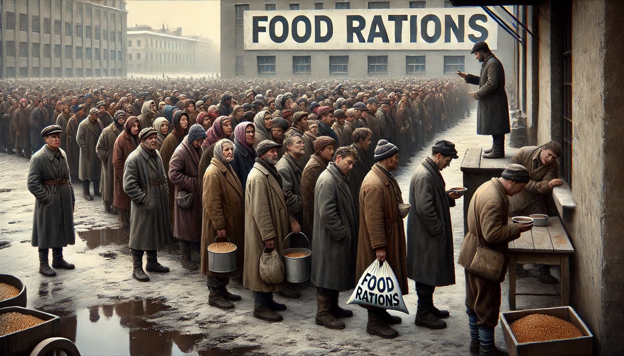 Kamala's plan could take us from grocery stores to food lines… Is America ready for that? 🛒