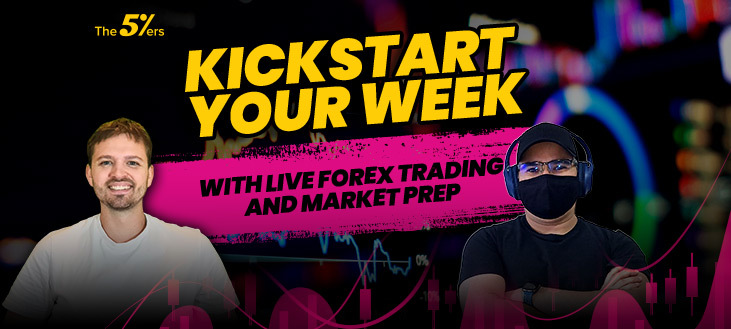 Kickstart Your Week with Live Forex Trading and Market Prep