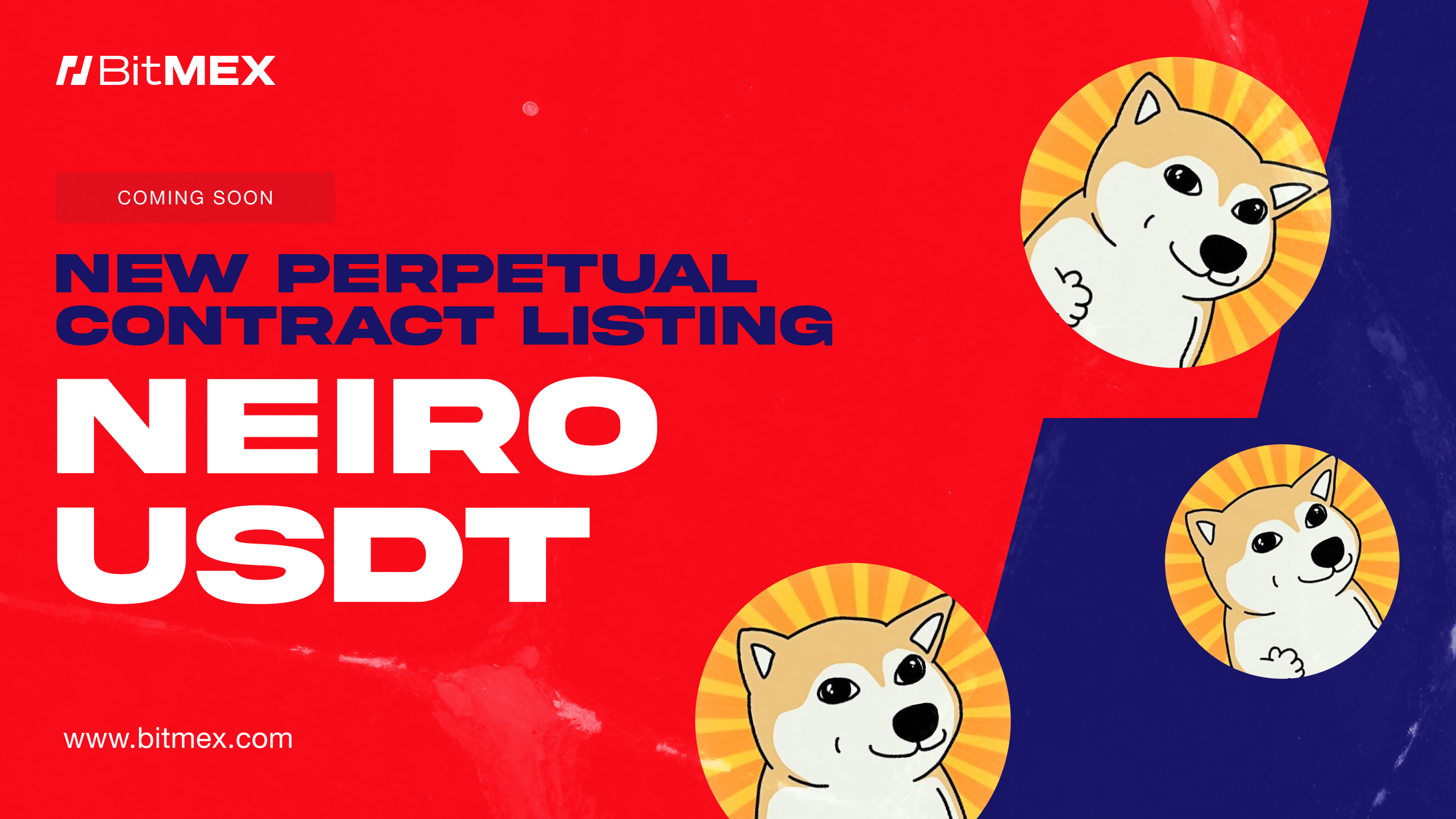 Now Live: NEIROUSDT Perpetual Swap Listing with Up to 10x Leverage  | BitMEX Blog