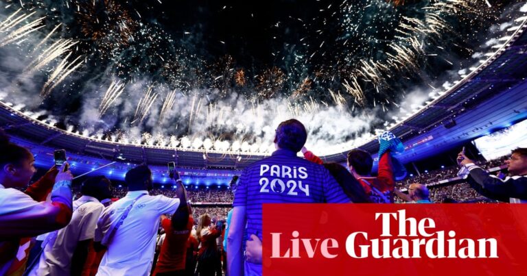 Paris 2024 Olympics closing ceremony: updates from star-studded finale – live