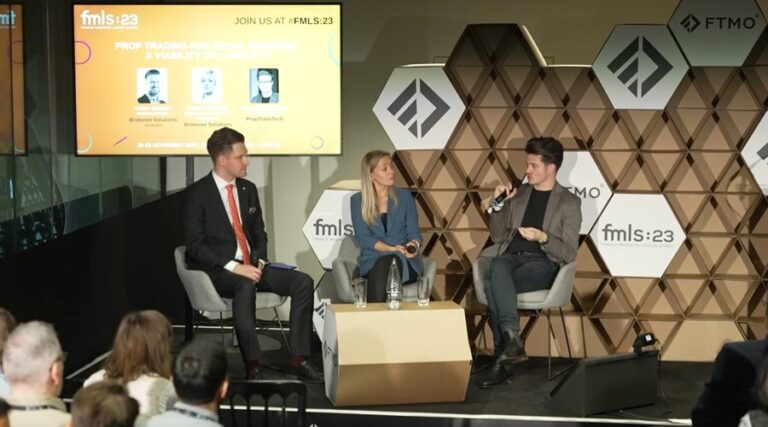 Marcus Fetherston speaking at FMLS 23