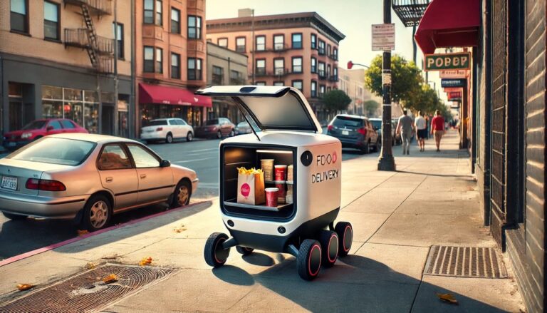 Robots delivering your Shake Shack? It's not the future—it's NOW in LA! 🚀