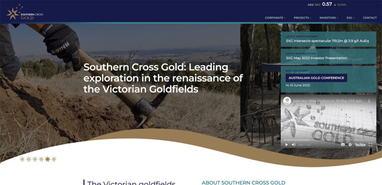 SXG - Southern Cross Gold
