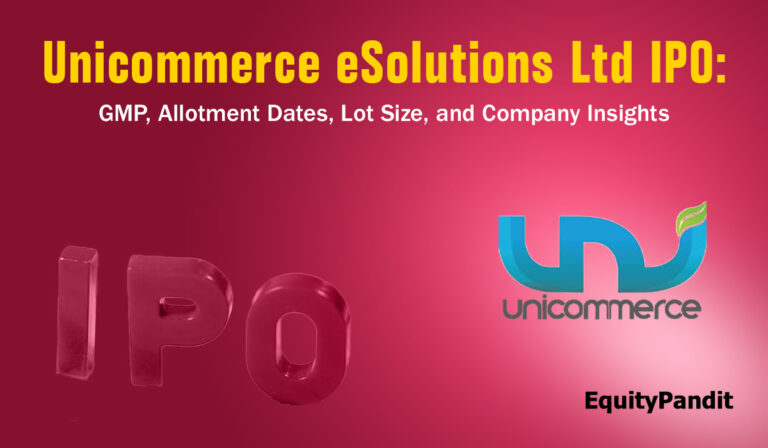 Unicommerce eSolutions Ltd. IPO: GMP, Allotment Dates, Lot Size, and Company Insights - Equitypandit