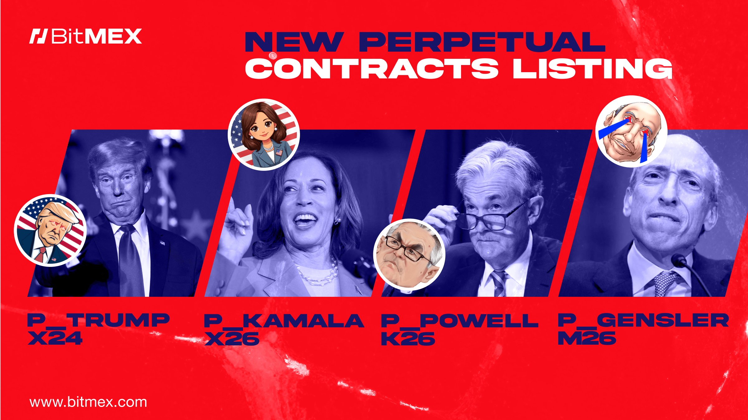 Who’ll Win the Election? What’ll Become of Powell and Gensler? Place Your Predictions on BitMEX | BitMEX Blog