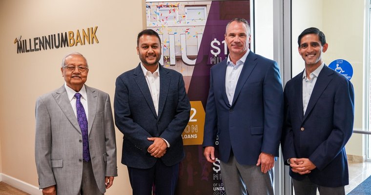 Millennium Bank executives