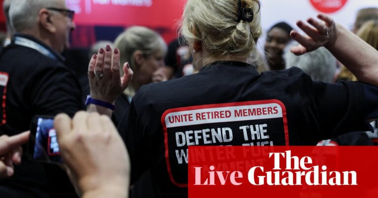 UK politics: Winter fuel allowance cuts could reduce pensioner poverty by raising benefit take-up, says minister – as it happened