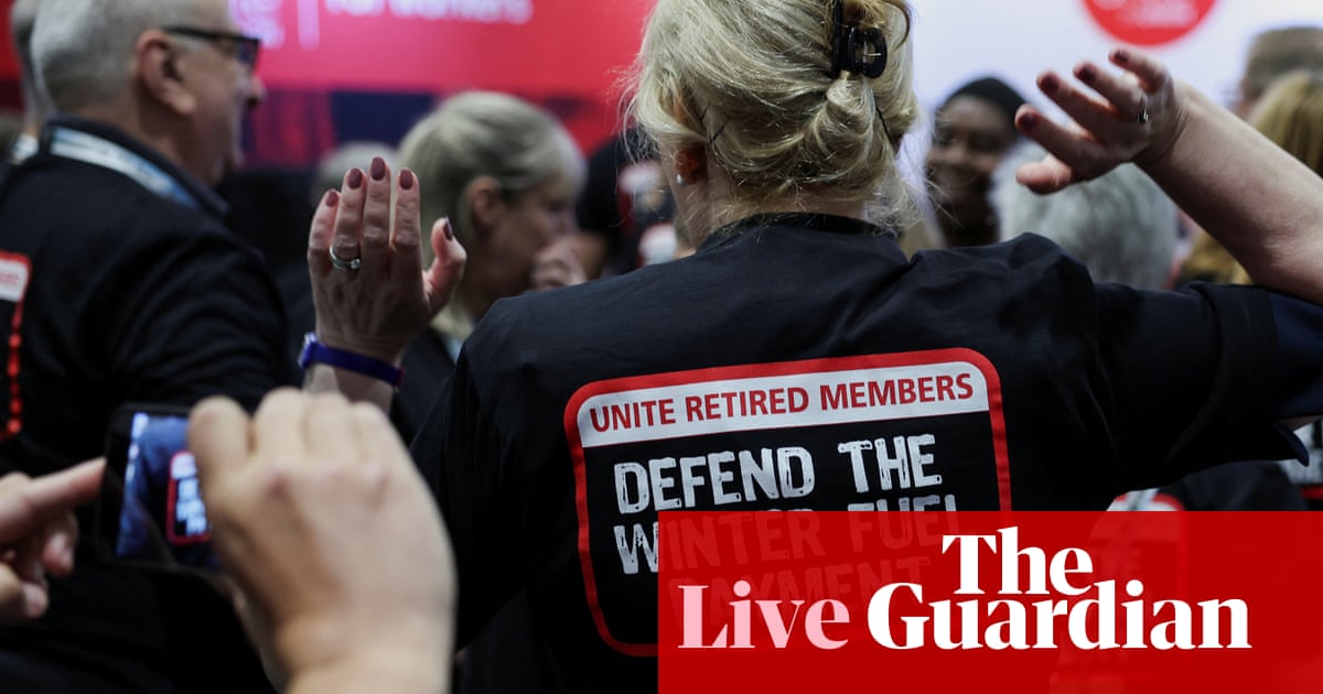 UK politics: Winter fuel allowance cuts could reduce pensioner poverty by raising benefit take-up, says minister – as it happened