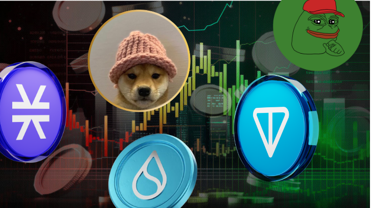 Analyzing the Price Trends of $STX, $WIF, $TON, $SUI, and $PEPE: Key Insights