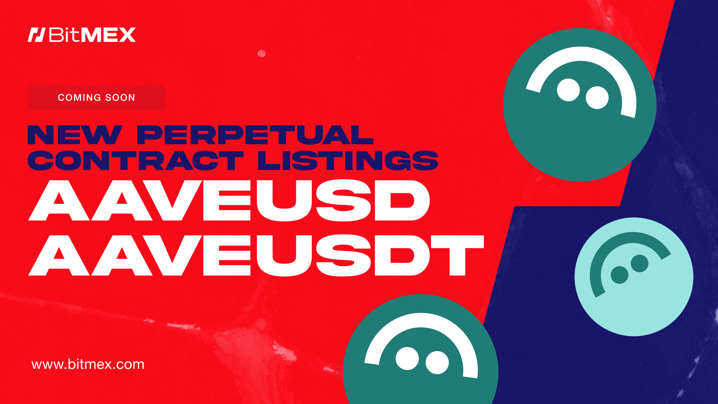 Coming Soon: Bitcoin and Tether – Margined AAVE Listings With Up to 20x Leverage | BitMEX Blog