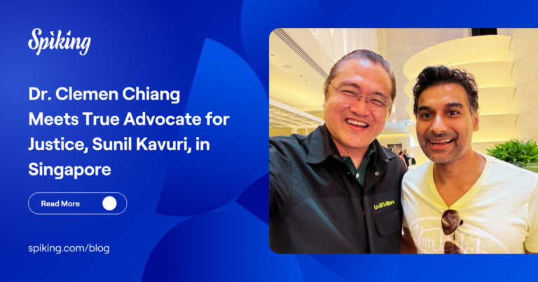 Dr. Clemen Chiang Meets Advocate Sunil Kavuri in Singapore