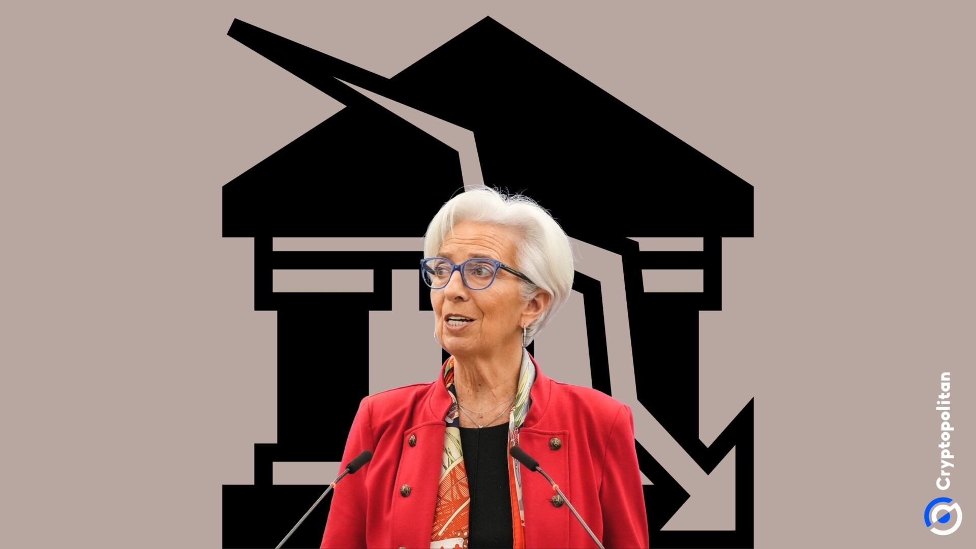 ECB president Christine Lagarde says the global economy is headed for recession
