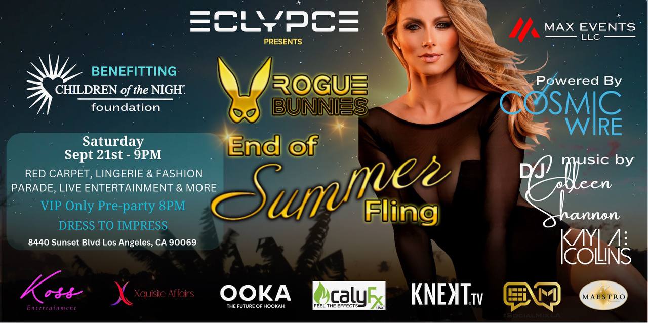 Rogue Bunnies Presents the Ultimate “End of Summer Fling” at Skybar LA - Crypto-News.net