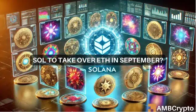 Solana's August report - $79M in NFT Sales behind Ethereum, but...
