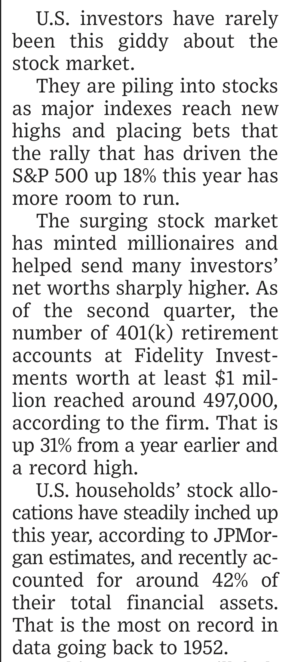 The Bull Market is Global