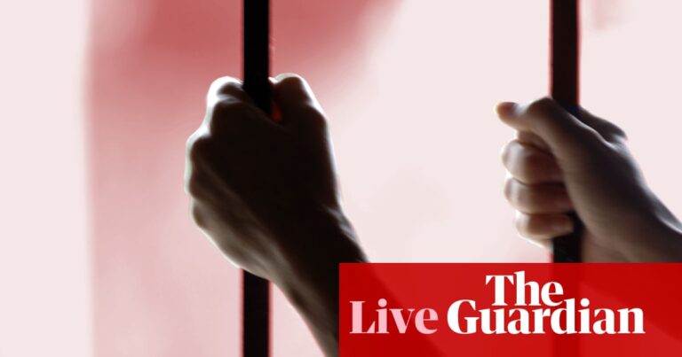 UK politics live: prison population in England and Wales reaches new high