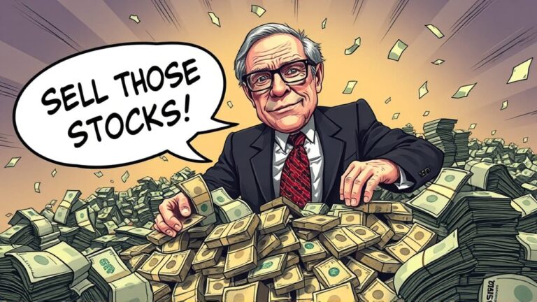Warren Buffett selling stocks