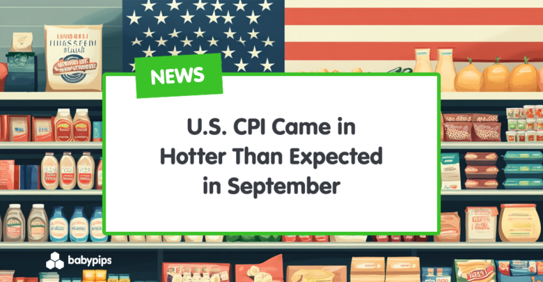 U.S. CPI Came in Hotter Than Expected in September