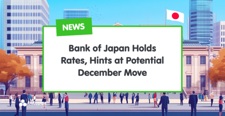 Bank of Japan Holds Rates, Hints at Potential December Move