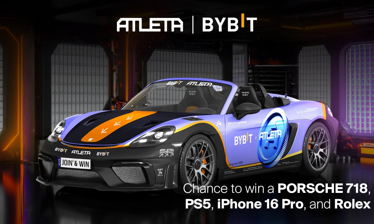 ATLETA and Bybit forge powerful partnership: a chance to win real Porsche, Rolex or iPhone - Blockonomi