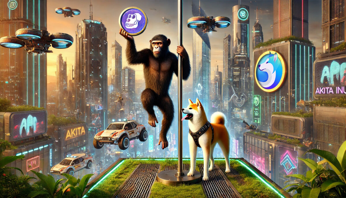 ApeCoin and Akita Inu: Fall to New Lows and Targets