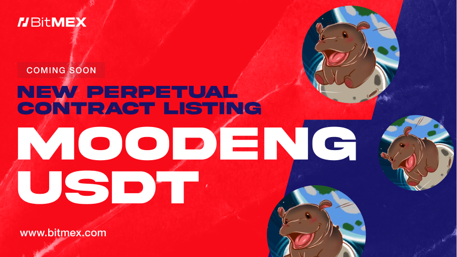 Coming Soon: MOODENGUSDT Perpetual Swap Listings With Up to 50x Leverage | BitMEX Blog